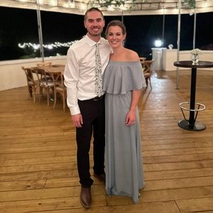 Bridesmaid dress, showmeyourmumu, sage silver